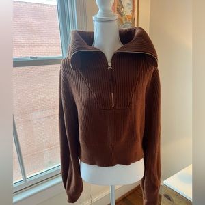 Varley zip sweater